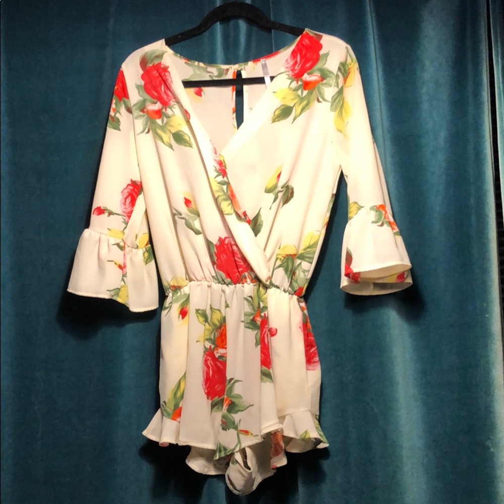 Floral Romper